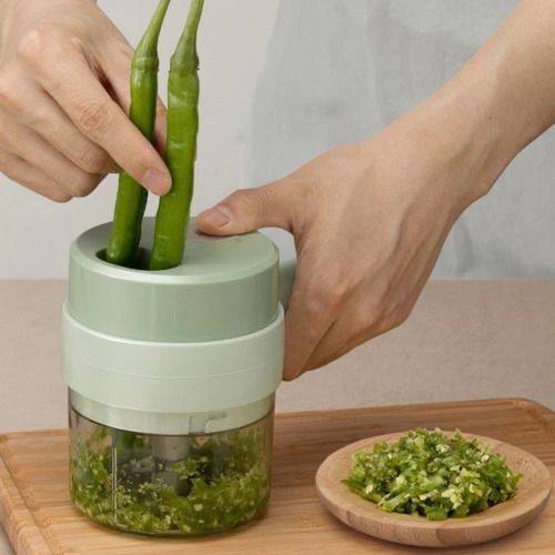 Triturador de Verduras Eléctrico Full Pro